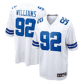 D.Cowboys #92 Quinnen Williams Player White Home Game Ddoa Stitched Jerseys