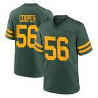 GB.Packers #56 Edgerrin Cooper Player Green Alternate Home Game Ddoa Stitched Jerseys