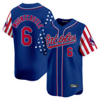 B.Orioles #6 Ryan Mountcastle Player Royal Independence Day Vapor Premier Limited Home Game Ddoa Stitched Jerseys