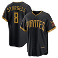 P.Pirates #8 Willie Stargell Player Black 2026 City Connect Home Limited Ddoa Stitched Jerseys