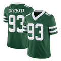 NY.Jets #93 David Onyemata Player Green Legacy Limited Vapor F.U.S.E. Home Game Ddoa Stitched Jerseys